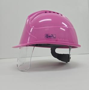 Casco de seguridad industrial con tapa ventilada, casco de seguridad con certificado tipo CE EN397 EN166, estándar EN166, de Corea del - Product Image 2