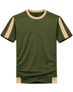 Mens Olive Green Sports <b>T</b> <b>Shirt</b> And Shorts Set Breathable Quick Dry Gym Wear Athletic Running Training Activewear Outfit Set - Product Image 1