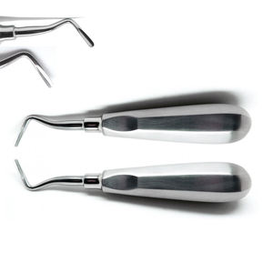เครื่องมือถอนฟันแบบแมนนวล Right Root Tip Heidbrink Root Elevator ทำจากสแตนเลส สำหรับการผ่าตัดช่องปาก - Product Image 4