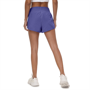 Shorts Deportivos de Cintura Alta para Mujer, Ropa Deportiva, Spandex/Nailon, Sin Costuras, Ajuste Ceñido, Venta al Por Mayor, Personalizados - Product Image 2