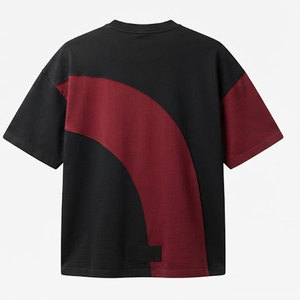 เสื้อยืดทรงบ็อกซ์ผ้าคอตตอนหนานุ่มสำหรับผู้ชาย รุ่นใหม่ล่าสุด สไตล์มินิมอล ใส่สบายในชีวิตประจำวัน - Product Image 2