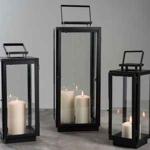 Lanterne en métal décorative, porte-lumière pour restaurant, hôtel, jardin, terrasse, décoration de cérémonie de mariage - Product Image 5