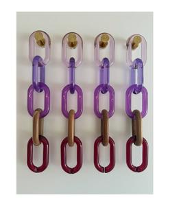 Cadena Decorativa de Resina Epoxi Grande para Colgar en la Pared al Mejor Precio, Decoración para el Hogar, Cadena de Resina para Pared Más Vendida, Embalaje Personalizado - Product Image 4