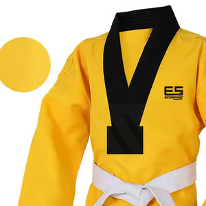 Nuevo Diseño, Uniforme de Taekwondo 100% Algodón, Transpirable y de Secado Rápido, Precio al por Mayor con MOQ Bajo para Venta en Línea - Product Image 2
