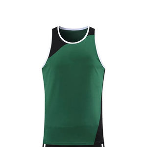 Five b Custom Logo Printed Track Field Uniform for <b>Men</b> Sports Running Jersey Shorts Set Adults Wholesale Quick Dry Breathable - Product Image 5