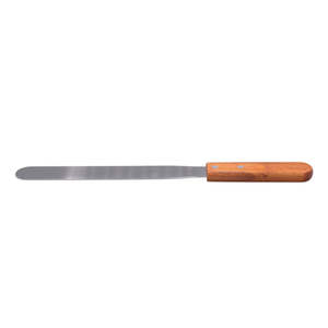 Espátula para Repostería de 8 Pulgadas con Hoja de Acero y Mango de Madera, Herramienta Duradera y Reutilizable para Decorar Pasteles - Product Image 3