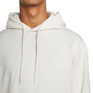 Sudadera con capucha de algodón grueso de alta calidad con cremallera completa y logotipo personalizado al por mayor para hombre - Product Image 5