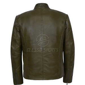 Chaqueta de Cuero de Diseño Personalizado en Oferta, Chaqueta de Invierno de Primera Calidad con Logotipo Personalizado al por Mayor, Hecha en Pakistán - Product Image 3