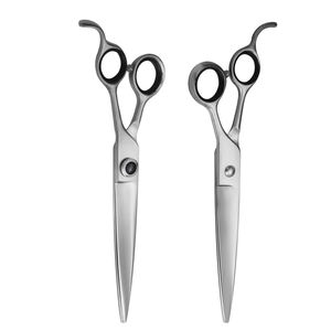 Professional Dog Grooming Scissors Set Stainless Steel Right-Handed Straight Thinning Shears with Multi-Length Handles 32 Teeth - Product Image 5