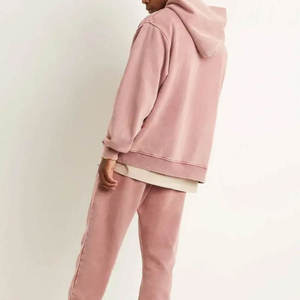 Sweat-shirts à capuche personnalisés en gros pour hommes, coupe oversize, effet délavé à l'acide et minéral, style streetwear, grammage lourd, 100% coton - Product Image 3