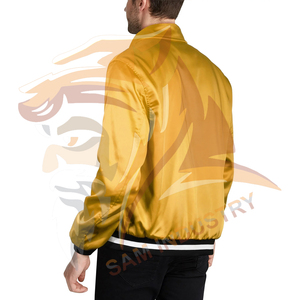 Professional Design Hot Sale Light Weight <b>Ladies</b> Satin <b>Jacket</b> High Quality Men Satin Varsity <b>Jacket</b> in Solid Color - Product Image 2