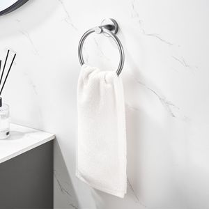 Anello Portasciugamani Moderno in Ottone Grigio Canna di Fucile, Porta Asciugamani da Bagno in Alluminio Spesso, Accessorio per Bagno [Non Disponibile per la Spedizione nei Fine Settimana] - Product Image 4