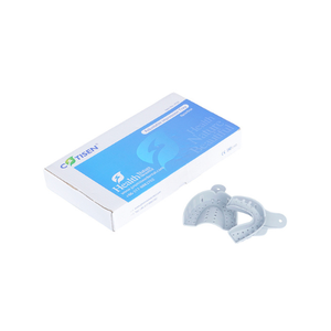Plateau d'empreinte dentaire manuel réglable en plastique, réutilisable, de qualité médicale, ajustement universel, fournisseur en gros d'Inde - Product Image 2