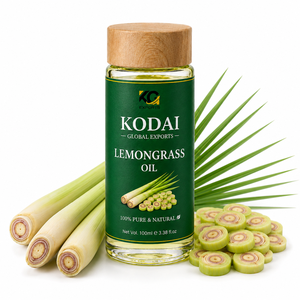 Aceite Esencial de Limoncillo de Tamil Nadu 100% Puro y Natural de Primera Calidad, Destilado al Vapor, para Aromaterapia y Cuidado Facial, Kodai Global Export - Product Image 1