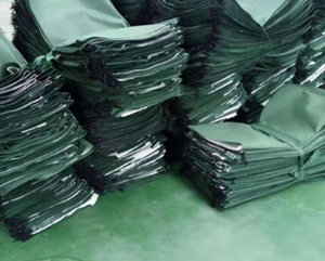 Ecológico Verde Negro Blanco Poliéster PP Geobag Retención de suelo Control de inundaciones para jardín Protección de pendiente de Río Drenaje de presa - Product Image 6