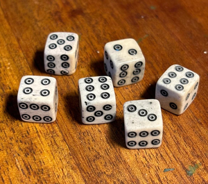 Yellow Hot Custom Multi Color Big <b>Dice</b> Eco-Friendly Handmade Polished Bone Engraved Dot <b>Dice</b> for Wedding Gift Low Price Europe - Product Image 3