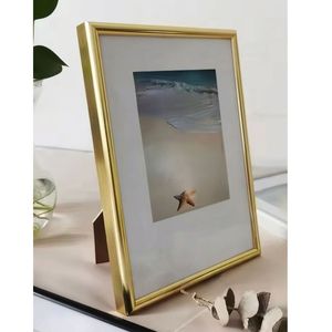 Cadre photo en métal et verre de qualité supérieure, décoration intérieure moderne, présentoir d'images - Product Image 6