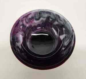 Luxury <b>Purple</b> Marble Resin Serving Bowl Handmade <b>Decorative</b> Salad Fruit Bowl for Home Hotel Restaurant Premium Home Kitchen Bowl - Product Image 3
