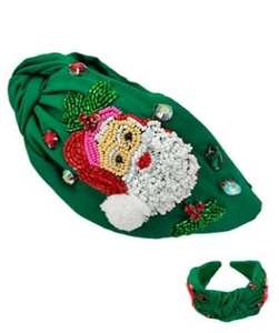 Serre-tête perlé fait main par un créateur, accessoire de mode élégant pour femme à prix abordable - Product Image 5