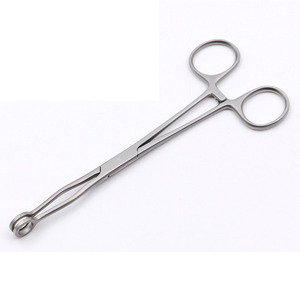 Pinces à éponges en acier inoxydable, réutilisables, instrument chirurgical pour la chirurgie générale et l'utilisation en salle d'opération - Product Image 1