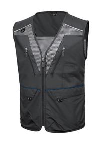 [MARK] OEM/ODM Marca Coreana MK-264 Chaleco Utilitario Ligero de Poliéster de Alta Visibilidad para Hombre, Sin Costuras - Product Image 3