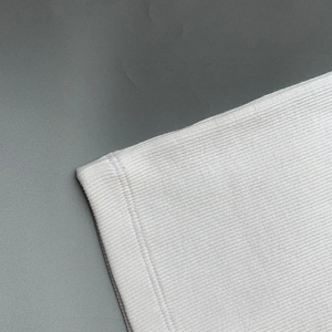 Women's Cotton Ribbed Tank <b>Top</b> Crew Neck Sleeveless Knitted Solid Hip Hop Style Short Eco-Friendly Breathable - Product Image 3