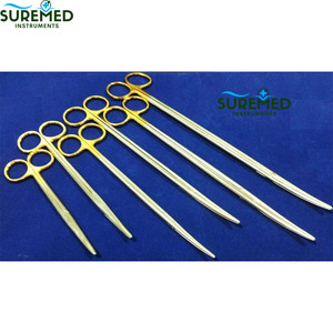 Ensemble de 6 ciseaux chirurgicaux à pointe courbée, 5,5, 6, 7, 8, 9, 10 pouces, en acier inoxydable, instruments de salle d'opération pour la chirurgie - Product Image 2