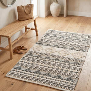 Bohemian Geometric <b>Rugs</b> Modern Woven Carpet For Apartment Bedroom Living Room & Kitchen Decor Boho Chic Area <b>Rugs</b> - Product Image 5