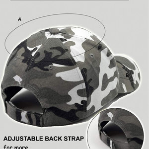 Custom Design High Quality Men Camouflages <b>Baseball</b> <b>Caps</b> Wholesale Price 6-Panel Outdoor Casual Sportswear <b>Caps</b> - Product Image 5