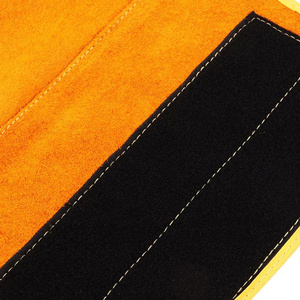 Couvre-chaussures de soudeur en cuir de vachette pleine fleur robuste, résistant à l'abrasion, protection industrielle des pieds pour la construction - Product Image 6