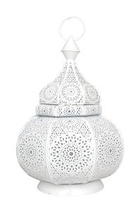 Lanternes marocaines artisanales de haute qualité, lanterne décorative antique pour la décoration de la maison, ART ASIA EXPORTS, modèle AAEML-063, découpe à la presse - Product Image 4