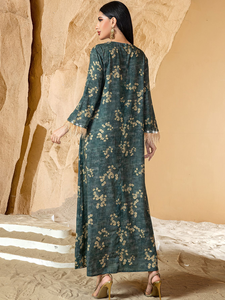Fabricants d'abayas, abayas sur mesure pour femmes, robe musulmane, abaya de luxe Dubaï, abaya en gros, robe abaya modeste, abaya femmes, ODM en gros - Product Image 2