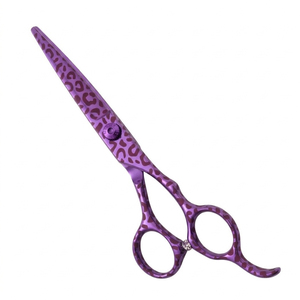 Custom Logo 6 Inch Premium Lightweight Stainless Steel Barber Hair Cutting <b>Shears</b> Right Handed New Design Hair Grooming <b>Tools</b> - Product Image 5