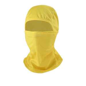Pasamontañas Amarillo Neón, Transpirable, Impermeable, para Uso en Exteriores, Unisex, Adulto, Circunferencia de Cabeza 54-56CM - Product Image 5