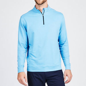 Gym Golf Active <b>Clothing</b> Men's Relaxed Fit Sweatshirt 1/4 Zipper Pullover Long Sleeve Shirt For Men OEM ODM Wholesale Sweatshirt - Product Image 2