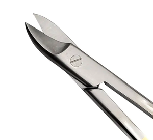 Ciseaux à ongles professionnels en acier inoxydable durables, ciseaux de manucure et pédicure à pointe fine, ciseaux droits pour sourcils et poils du visage - Product Image 2