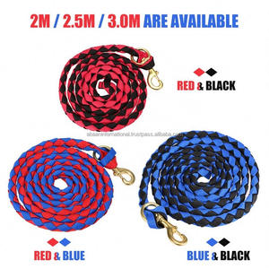 High Quality Durable Rainbow Horse <b>Nylon</b> Lead <b>Rope</b> Eco-Friendly Customizable Colors Sizes European Style OEM/ODM Manufacturer - Product Image 3