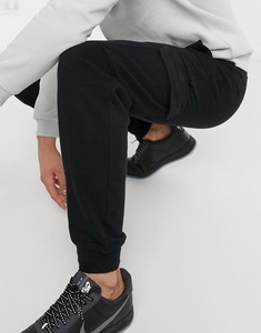Pantalones Deportivos Cargo Negros para Hombre, Cintura Elástica, Múltiples Bolsillos, Joggers Casuales, Transpirables, de Algodón, para Otoño - Product Image 2