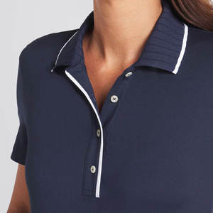 Camisa Polo de Manga Corta de Color Sólido de Algodón de Alta Calidad para Niños, Unisex, Camisa de Manga Corta para Mujer - Product Image 5
