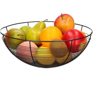 Nuevo Frutero Vintage de Alambre, Decoración de Mesa, Cesta para Servir Frutas, Cuencos de Hierro Hechos a Mano de la Mejor Calidad - Product Image 1