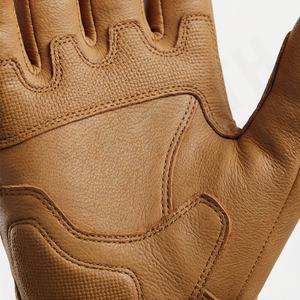 Équipement de moto en cuir classique personnalisé pour Cafe Racer, accessoires de protection des mains haute performance pour usage urbain - Product Image 6