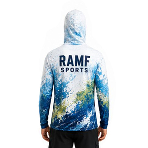 เสื้อคลุมกันแดด RAMF UPF 50+ แขนยาวสำหรับตกปลา ป้องกันรังสียูวี น้ำหนักเบา เหมาะสำหรับเดินป่าและตกปลา - Product Image 4