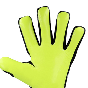 ถุงมือผู้รักษาประตูฟุตบอลสีดำลดราคาพิเศษ  นีโอพรีน 4 มม. แบบปาล์มแบน - Product Image 5