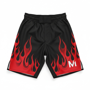 Pantalones Cortos de MMA para Hombre, con Logotipo Personalizado, para Entrenamiento y Combate, de Alta Elasticidad, Secado Rápido, Proveedor al por Mayor - Product Image 1