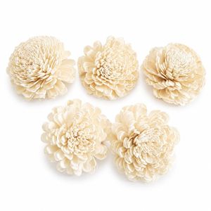 Flores de Sola Naturales Hechas a Mano de Primera Calidad AQUA VRIKSHA (Tamaño Grande) para Decoración del Hogar, Bodas y Manualidades - Product Image 1