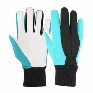 Gants de travail en cuir synthétique robustes et durables, antidérapants, résistants à la chaleur, pour activités de plein air, doux et confortables - Product Image 4