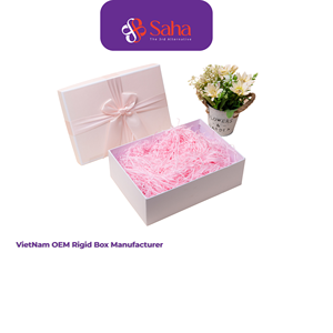 Cajas de Regalo Rígidas de Papel con Laminación Mate, Reciclables, Biodegradables, Personalizables OEM, con Estampado en Relieve, Recubrimiento UV y Detalles en Dorado - Product Image 5