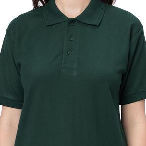 Polos Verdes Lisos de Alta Calidad para Mujer, Camisetas Lisas para Usar con Logotipo Personalizado, Ropa Deportiva Informal, Golf, Oficina - Product Image 6