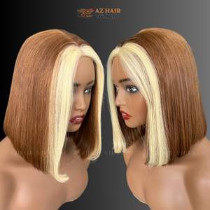 Perruque Bob en Cheveux Remy Vietnamiens 100% Naturels, Personnalisée en Gros, Douce et Lisse, Extensions Droites comme des Baguettes, Double Trame Faite à la Machine, Toutes Couleurs - Product Image 1