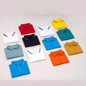 เสื้อโปโลพิมพ์ลายโลโก้ผ้าโพลีเอสเตอร์คอตตอนคุณภาพสูง ไซส์ใหญ่ แห้งเร็ว ยืดหยุ่นได้ ผลิตในเวียดนาม สำหรับทั้งชายและหญิง - Product Image 3